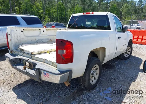 2010 Chevrolet Silverado 1500 Work Truck из США, поврежденный, VIN 1GCPCPEX1AZ190912